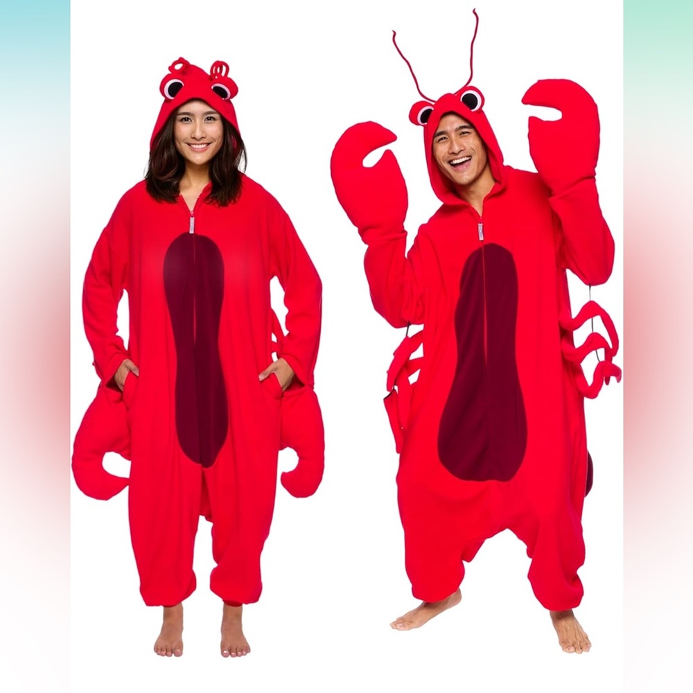 Red Lobster Pajama Onesie